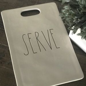 Rae Dunn big SERVE cheese board!